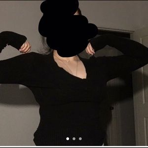 Tight black longsleeve